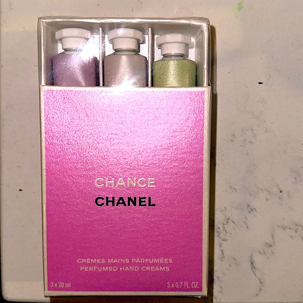 Chanel Chance 3 pk hand creams